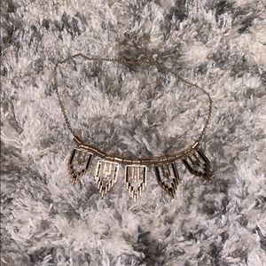 Black and gold necklace